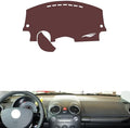 Leather Dashboard Cover Compatible with VW Beetle 2004-2010，Dash Cover, Non-Slip Dash Cover, Dash mat Dashboard Cover, Interior Dash Covers