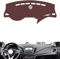 Leather Dashboard Cover Compatible with Chevy Cavalier 2016-2019，Dash Cover, Non-Slip Dash Cover, Dash mat Dashboard Cover, Interior Dash Covers