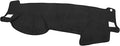 Dash Cover, Center Console Non-Slip Dashboard Carpet Mat for Subaru Outback 2005-2009 Flannel Black,1Pc