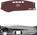 Leather Dashboard Cover Compatible with Cadillac XT4（NO HUD） 2018-2023，Dash Cover, Non-Slip Dash Cover, Dash mat Dashboard Cover, Interior Dash Covers