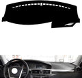 leather dashboard cover Compatible with MG MG6 2010-2015，dash cover（black）