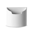 LoopTime Leakproof Car Trash Can,Mini Car Trash Bin for SUV and Truck,Small Removable Liner Garbage Can,Waterproof Automotive Trash Can for Vehicle,Home,Office,Multipurpose,Easy to Clean (White)