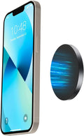 ARLIFE Sticky Magnetic Phone Wall Mount Compatible with Magsafe iPhone 14 13 12 Mini Pro Max, Holder for Samsumg and All Smartphones with Metal Ring. Wall Car Automobile Cradles Dash Shower Mount