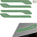 Hugwits 4 PCS Car Door Handle Covers, Scratch-Resistant Glow-in-The-Dark Door Handle Protector, Anti-Scratch Decorative Film, Compatible with 2017-2024 Model 3 2020-2024 Model Y (Green)