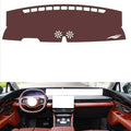 Leather Dashboard Cover Compatible with Lincoln Nautilus 2023-2026，Dash Cover, Non-Slip Dash Cover, Dash mat Dashboard Cover, Interior Dash Covers