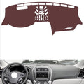 Leather Dashboard Cover Compatible with Lincoln MKX（Warning Light） 2016-2018，Dash Cover, Non-Slip Dash Cover, Dash mat Dashboard Cover, Interior Dash Covers