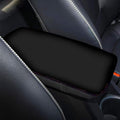 Black Auto Center Console Armrest Cover Pad Universal Fit Soft Comfort Center Console Arm Rest Cushion Protectors