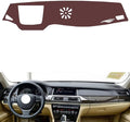 Leather Dashboard Cover Compatible with BMW 7 Series（HUD） 2009-2014，Dash Cover, Non-Slip Dash Cover, Dash mat Dashboard Cover, Interior Dash Covers