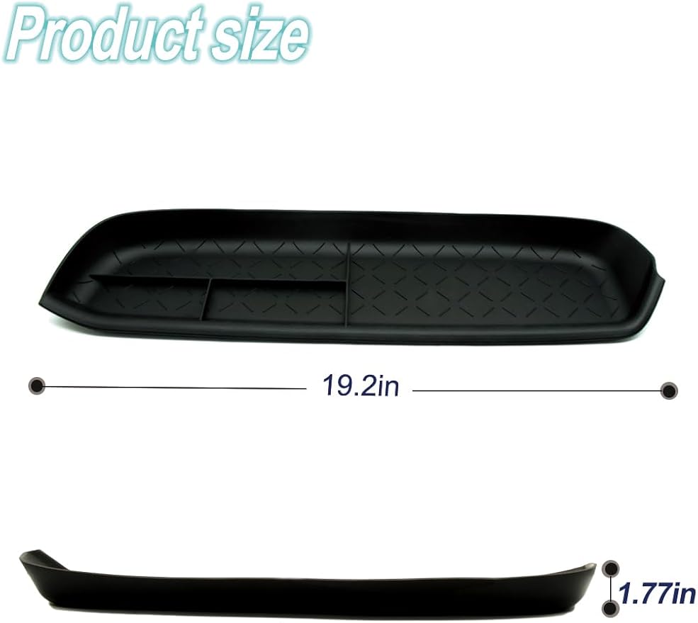 HZCZLO Glove Box Organizer Tray Compatible with Toyota RAV4 2023 2022 2021 2020 2019 Accessories Passenger Storage Insert Mat,Passenger Storage Organizer for Toyota RAV4
