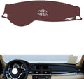 Leather Dashboard Cover Compatible with BMW X6（NO HUD） 2008-2013，Dash Cover, Non-Slip Dash Cover, Dash mat Dashboard Cover, Interior Dash Covers