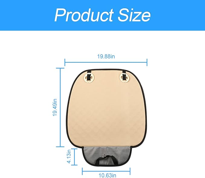 Moly Magnolia Car Seat Cover/Protector, Car Seat Cushion, Breathable, Comfort, Universal for Most Vehicles, Automotive Interior Seat Protector, Car Seat Cover for Men and Women (Red)