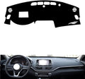 leather dashboard cover Compatible with Nissan Teana（HUD） 2019-20，dash cover（black）
