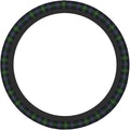 Thickened Elastic Steering Wheel Cover, Plaid Clan Sutherland Purple Green Check Tartan Ultra, Soft, Breathable, Fit for Cars, SUVs, Trucks, Stylish Comfortable Grip