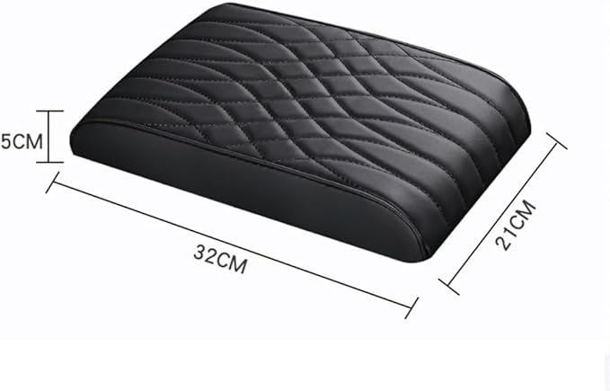 Car Center Console Armrest Mat for Subaru Forester SK SJ SH SG SF 5/4/3/2.Gen 2003-2023 2024 2025 Universal Armrest Seat Box Protector Cover Leather for SUV Truck Vehicle,Green, normal