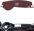 Leather Dashboard Cover Compatible with BMW X5（NO HUD） 2014-2018，Dash Cover, Non-Slip Dash Cover, Dash mat Dashboard Cover, Interior Dash Covers