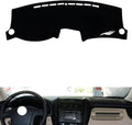 leather dashboard cover Compatible with KIA Sportage，dash cover（black）