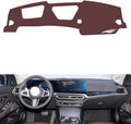 Leather Dashboard Cover Compatible with BMW M3 2022-2023，Dash Cover, Non-Slip Dash Cover, Dash mat Dashboard Cover, Interior Dash Covers