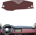Leather Dashboard Cover Compatible with LR Evoque 2020-2024，Dash Cover, Non-Slip Dash Cover, Dash mat Dashboard Cover, Interior Dash Covers