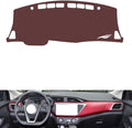 Leather Dashboard Cover Compatible with Nissan Lannia 2016-2021，Dash Cover, Non-Slip Dash Cover, Dash mat Dashboard Cover, Interior Dash Covers