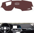 Leather Dashboard Cover Compatible with BMW X7 (hud) 2019-2022，Dash Cover, Non-Slip Dash Cover, Dash mat Dashboard Cover, Interior Dash Covers