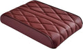 Car Center Console Cover Pad, Leather Auto Console Arm Rest Cover, Waterproof Car Armrest Seat Box Cushion Protector, Memory Foam Armrest Pillow for Most Cars (Burgundy)