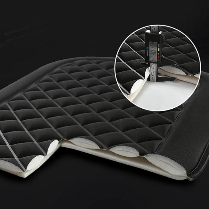 Premium Car Seat Cushion for BMW X1/X2/X3/X4/X5/X6/X7/X8/Z4, Sciatica and Back Pain Relief for Long Drives, Breathable Washable Car Decor Cover,B Brown-2 Back Row