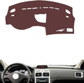 Leather Dashboard Cover Compatible with Peugeot 307，Dash Cover, Non-Slip Dash Cover, Dash mat Dashboard Cover, Interior Dash Covers