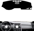 leather dashboard cover Compatible with Jaguar E-PACE，dash cover（black）