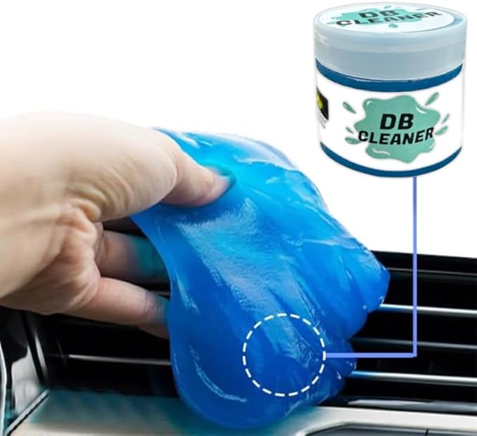 4-Pack Multicolors Cleaning Gel, DB Gel for deep Cleaning, for Cars and Hard to Reach Areas