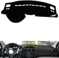 leather dashboard cover Compatible with Peugeot 408 2010-2013，dash cover（black）