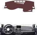 Leather Dashboard Cover Compatible with Audi Q2L (NO HUD)，Dash Cover, Non-Slip Dash Cover, Dash mat Dashboard Cover, Interior Dash Covers