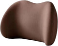 Car Neck Pillow and Lumbar Support Cushion - Memory Foam Backrest for Driver Seat Comfort(Olive Green)