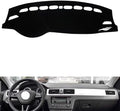 leather dashboard cover Compatible with SkodaSkoda RAPID，dash cover（black）