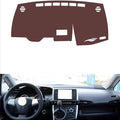Leather Dashboard Cover Compatible with Toyota Wish（20 Series） 2009-2018，Dash Cover, Non-Slip Dash Cover, Dash mat Dashboard Cover, Interior Dash Covers