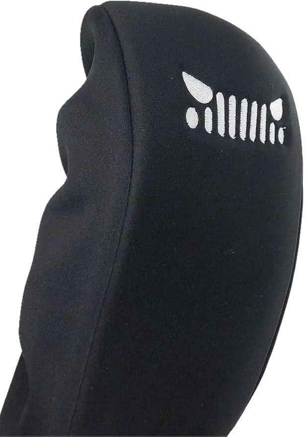 for Jeep Wrangler JK 2006-2017 Neoprene Style Center Console Armrest Pad Cover Protector Cushion (Jeep JK fxsd)