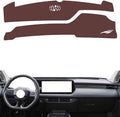 Leather Dashboard Cover Compatible with Ford Mondeo（Short Screen） 2022，Dash Cover, Non-Slip Dash Cover, Dash mat Dashboard Cover, Interior Dash Covers