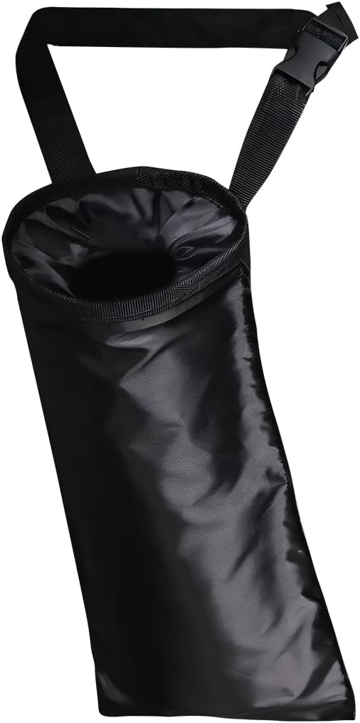 Car Trash Bag, Hanging Car Garbage Can with Elastic Opening, Portable Waterproof Collapsible Trash Can for Back Seat, Automotive Storage Organizer for Home, Outdoor (1PC)