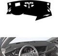 generic leather dashboard cover Compatible with Buick Envision S (HUD 2020-2023，dash cover（black）