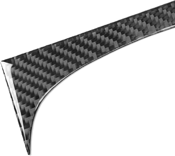 NVCNX Real Premium Carbon Fiber for Chrysler 300 Accessories 2015-2023 S/C/Limited/Touring Center Console Cup Holder Cover Interior Trim Sticker Decal 6PCs, not for C Platinum 2015-2017 / C 2018-2023