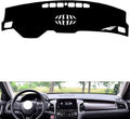 leather dashboard cover Compatible with HONDA Avancier (NO HUD，dash cover（black）