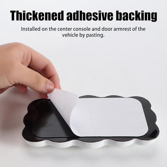 2PCS Car Knee Cushions, Car Elbow Rest Pads Cloud Shape Elbow Pillow Armrests for Car Truck Door Center Console