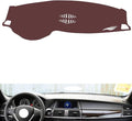 Leather Dashboard Cover Compatible with BMW X5（NO HUD） 2008-2013，Dash Cover, Non-Slip Dash Cover, Dash mat Dashboard Cover, Interior Dash Covers