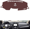 Leather Dashboard Cover Compatible with Honda Breeze (NO HUD 20-2021，Dash Cover, Non-Slip Dash Cover, Dash mat Dashboard Cover, Interior Dash Covers