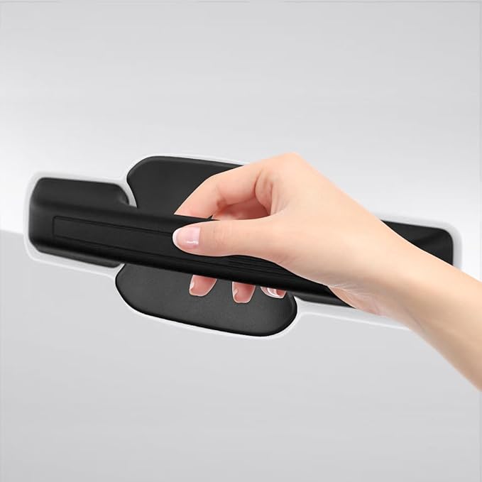 Exterior Door Handle Bowl Cover Compatible for 2021 2022 2023 2024 Ford Bronco Accessories 4 Door Handle Bowl Protector Anti Scratches Matte Black 5 Pcs