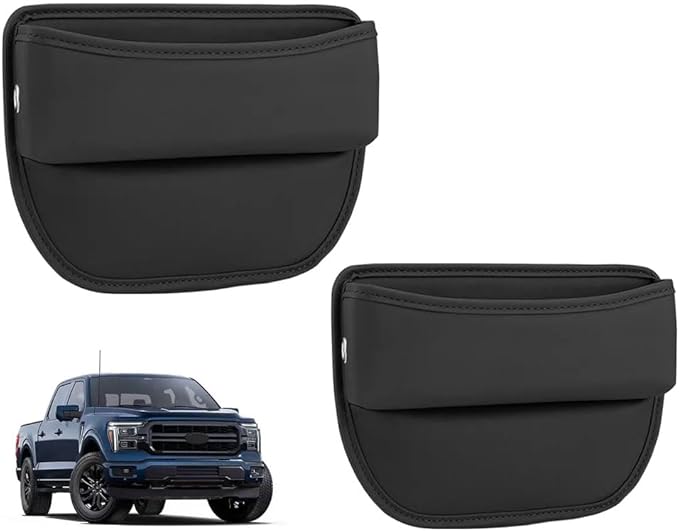 2 PCS Car Seat Gap Filler Organizer for Ford F150 Maverick Bronco Mustang Explorer Ranger Fusion Accessories, for Ford Car Seat Gap Plug
