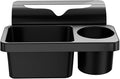Car Window Multifunctional Organizer, Non-Slip Car Storage Tray Organizer Door Cup Holder and Side Hanging Storage Rack