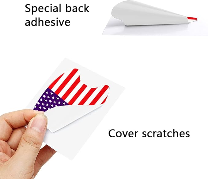 HAOBO 4PCS Car Door Handle Cup Scratch Protectors, Car Door Handle Protector, Anti-Scratch Vehicle Door Cup Protector, Car Exterior Accessories Car Door Handle Protective Film Universal for Most Cars