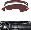 Leather Dashboard Cover Compatible with Jaguar XEL，Dash Cover, Non-Slip Dash Cover, Dash mat Dashboard Cover, Interior Dash Covers