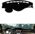 leather dashboard cover Compatible with HONDA Odyssey 2009-2014，dash cover（black）