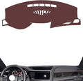 Leather Dashboard Cover Compatible with Honda Spirior (NO HUD) 2015-2017，Dash Cover, Non-Slip Dash Cover, Dash mat Dashboard Cover, Interior Dash Covers